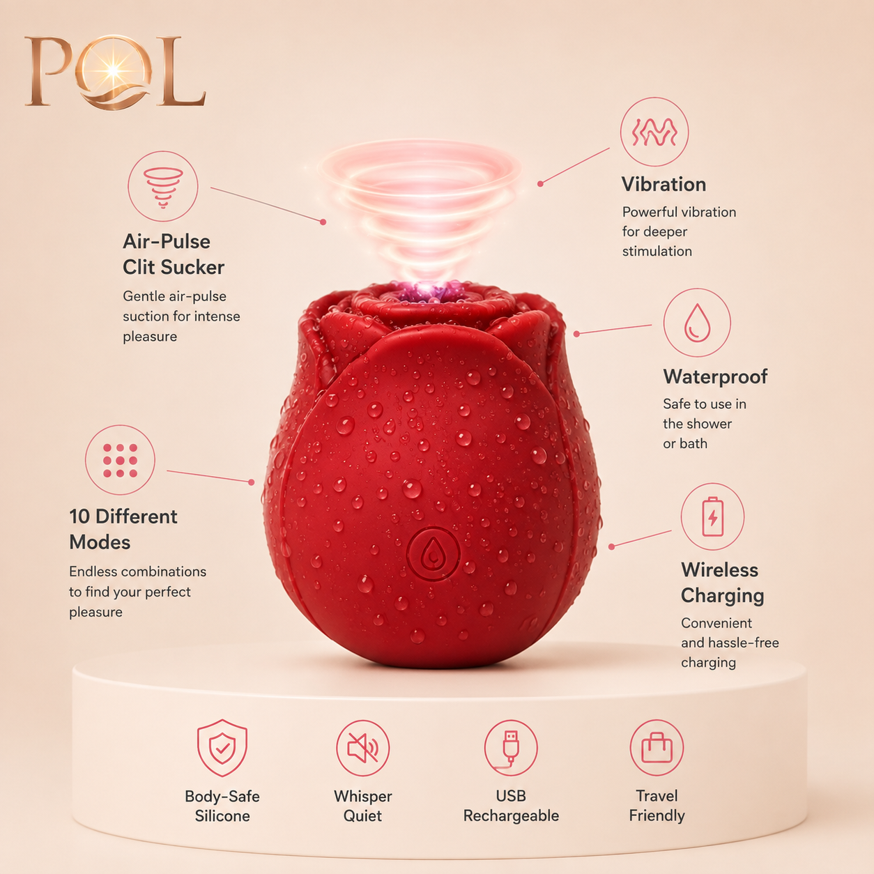POL - Velvet Bloom Massager