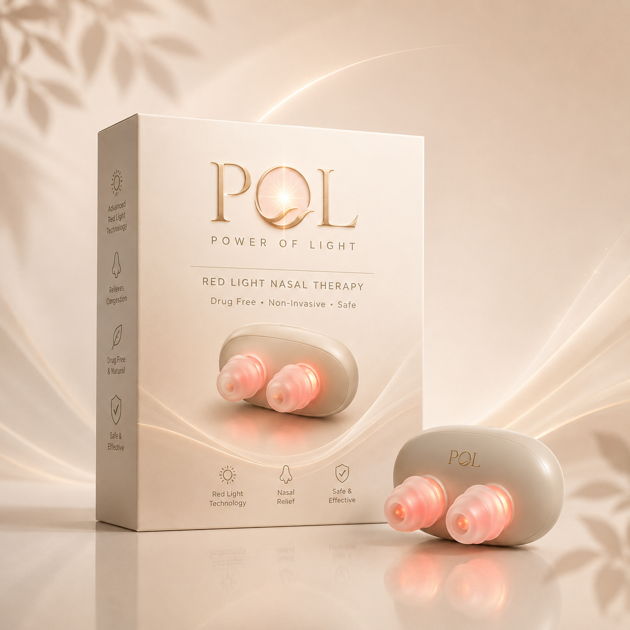 POL Red Light Nasal Therapy Device